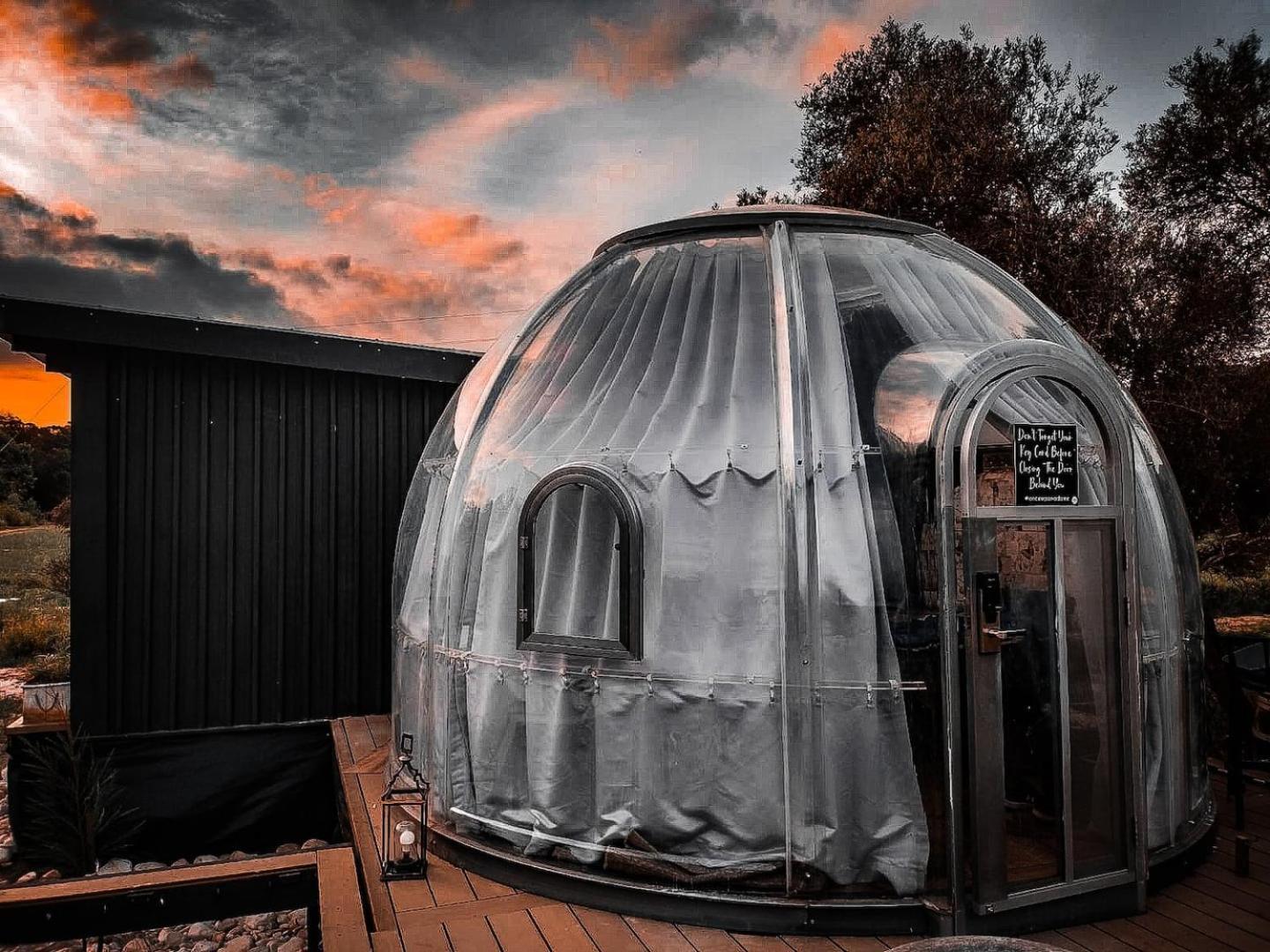 The Vino Dome By Once Upon A Dome Franschhoek Exterior photo