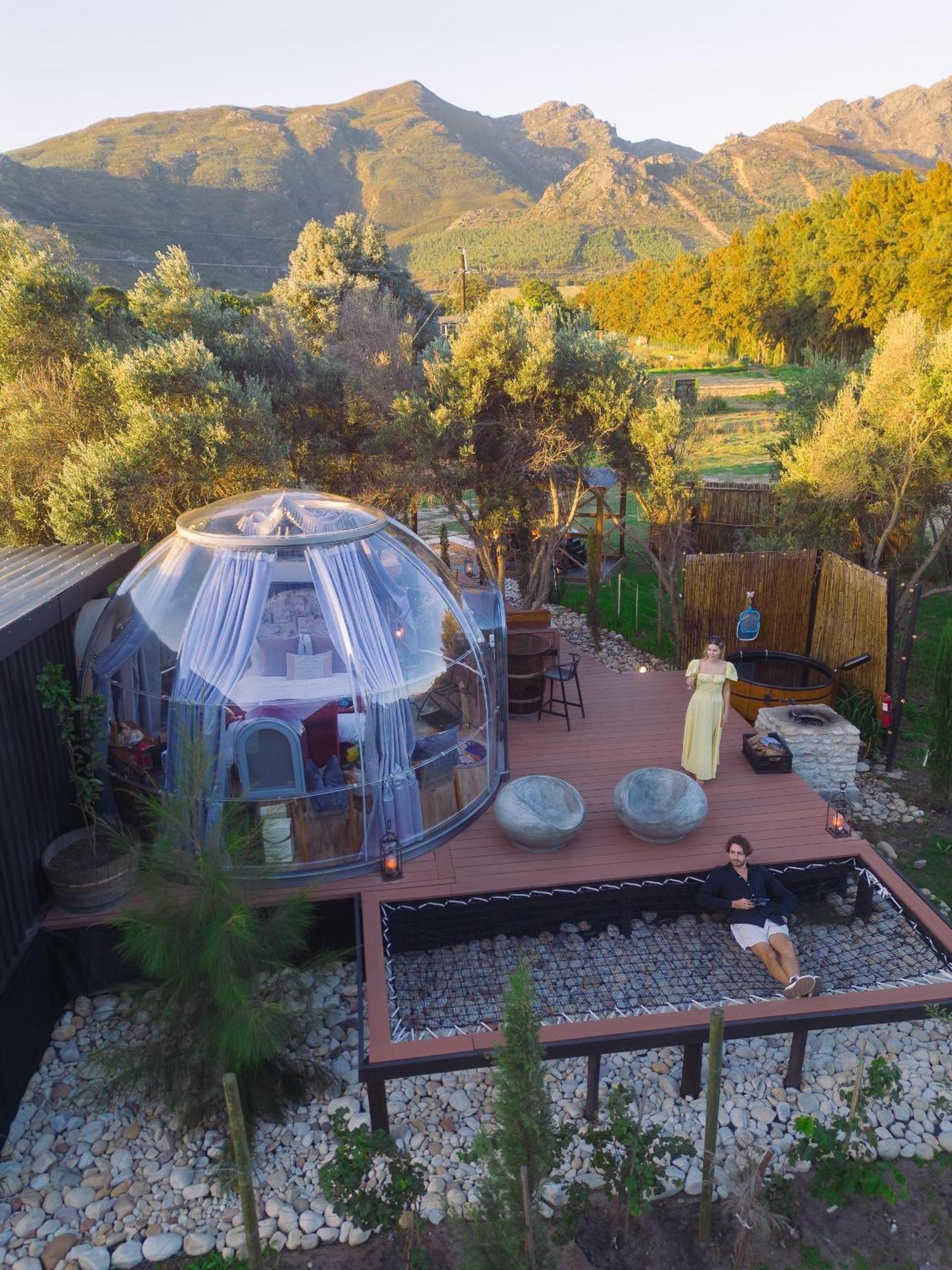 The Vino Dome By Once Upon A Dome Franschhoek Exterior photo