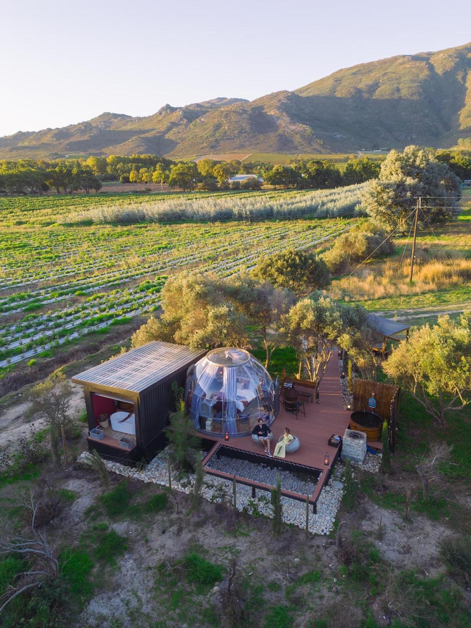 The Vino Dome By Once Upon A Dome Franschhoek Exterior photo